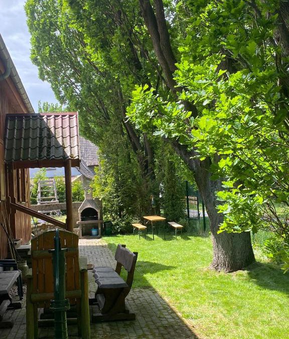 Eckartsberga Apartment | Jagdhaus auf dem Forsthof mit Sauna