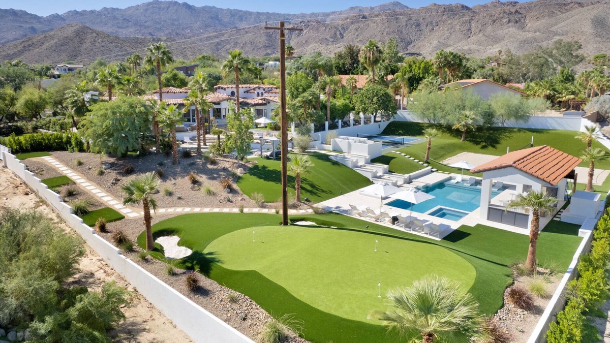 Palm Desert House | Jaguar Estate - Private Lush Estate with 2 Incredible Pools/Spas, Pickleball and Resort Style Yard