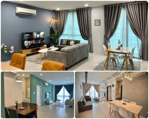 Kuching Apartment | Jk DeLOFTS ComboStay 24Pax 8BedR 7BathR 4Carparks