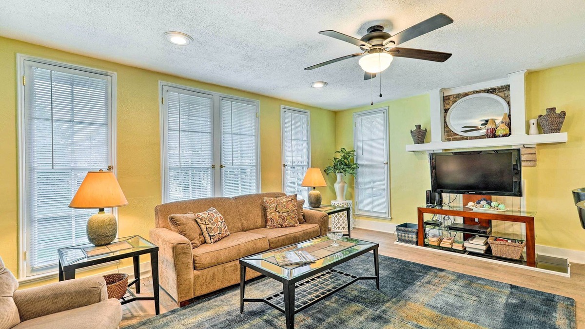 Johnson City House | Johnson City Vacation Rental: 1 Block to ETSU