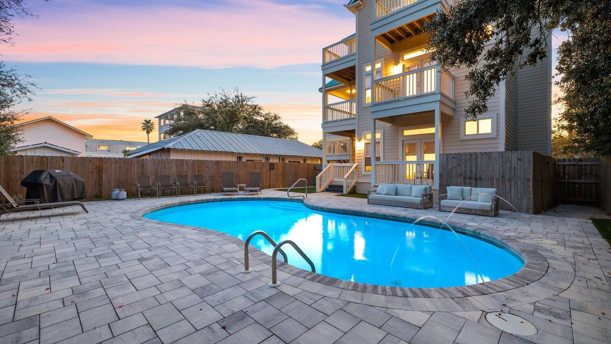 Grayton Beach House | Join Us for a Fall Getaway! Gulf & Western Lake Views! Steps from the Beach! Private Pool!