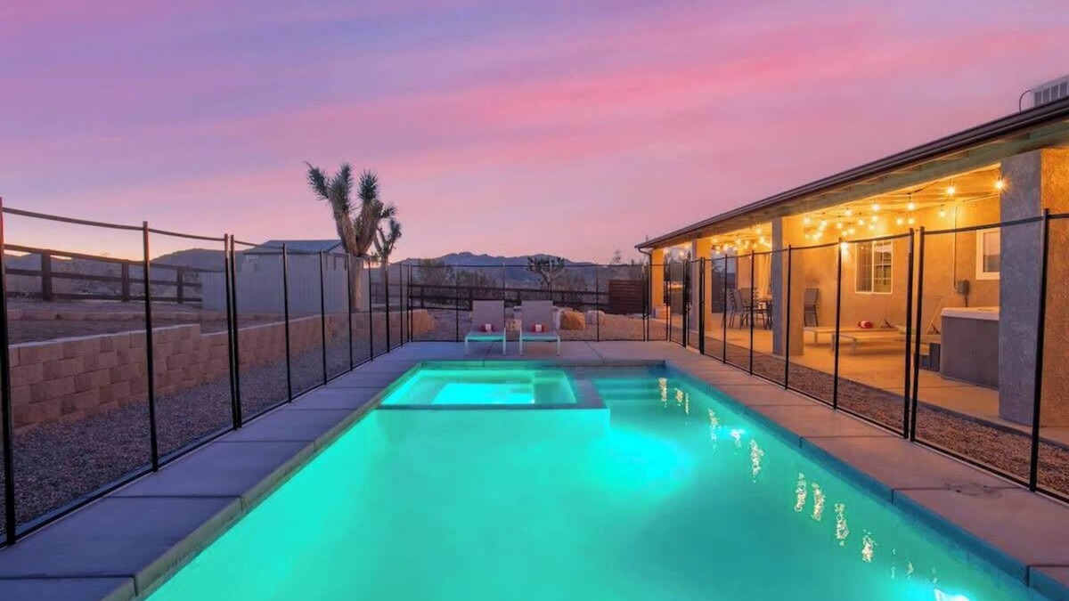 Joshua Tree Cottage | Joshua Tree Retreat - Views, Heated Pool, & More!