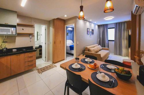 Aldeota Apartment | JSmart Novinho 4 Pessoas Super Completo WiFi Top