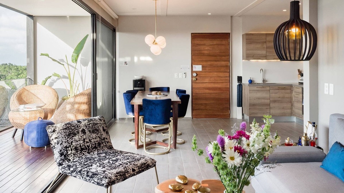 Ek Balam Village Apartment | Jungle Penthouse, Bike to Beach