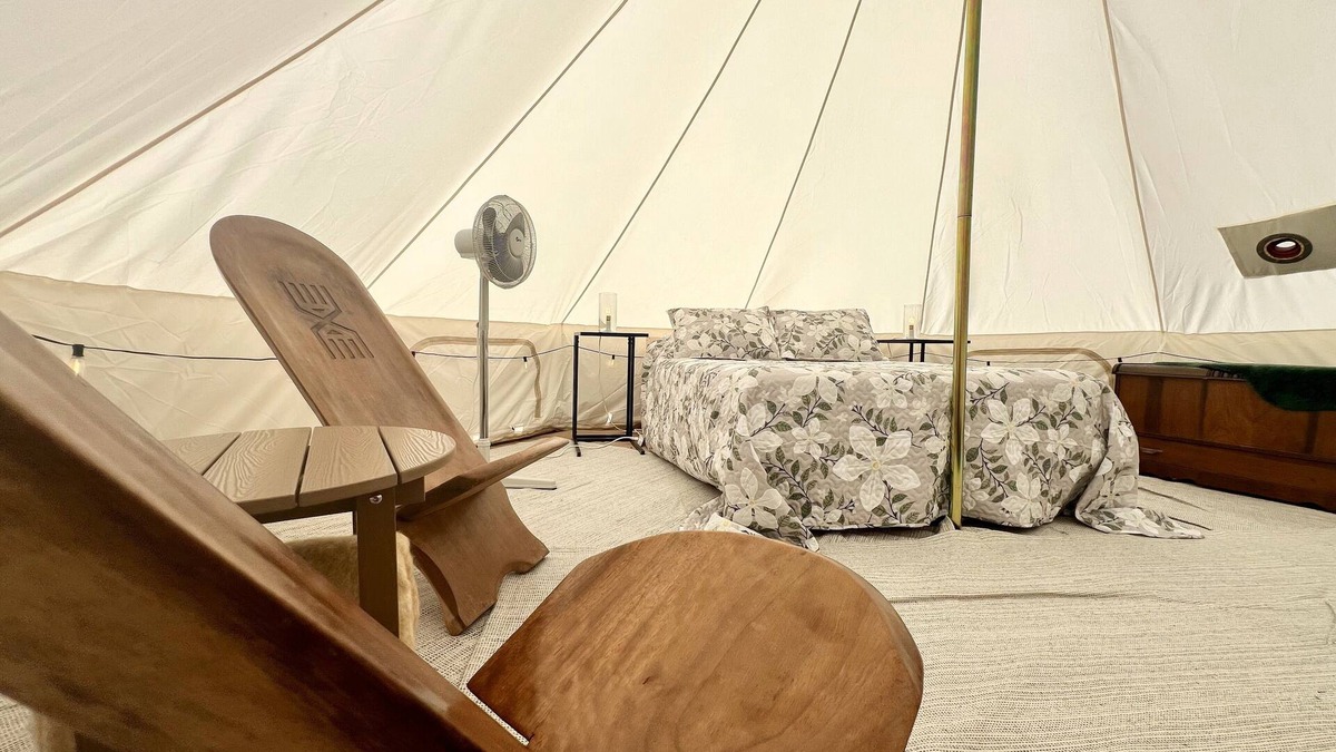 Halifax County RV Rental | Juniper Bell Tent near Peggy's Cove