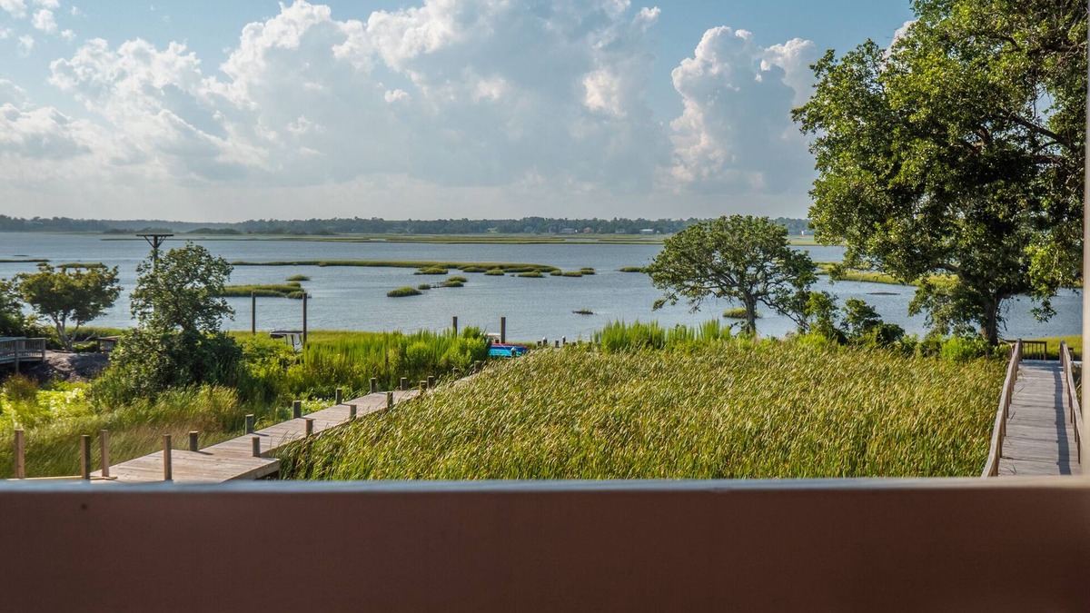 Island Oaks House | Just Another Day in Paradise | Small Kayak Dock