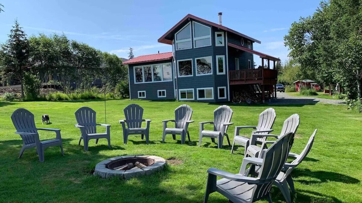 Homer House | Kachemak Sunrise Ocean House