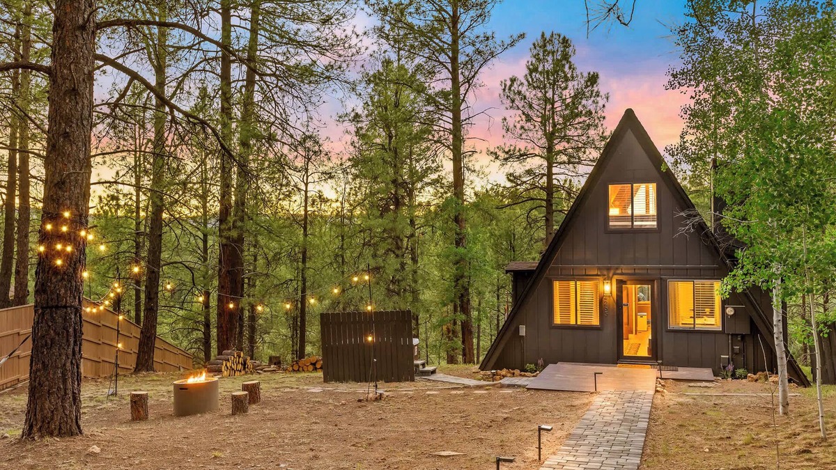 Kachina Village House | Kachina A-Frame Hideaway| New | Hot Tub | Fire Pit