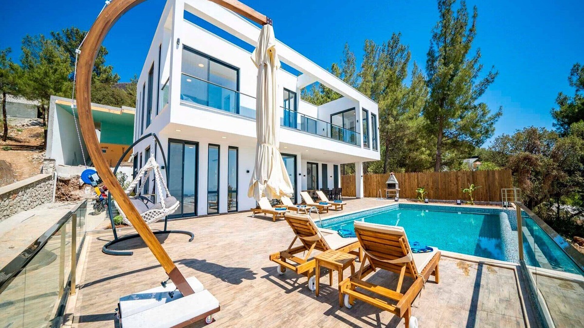 Uzumlu Villa | kalkan üzümlü bölgesinde 10 kişilik lüx villa