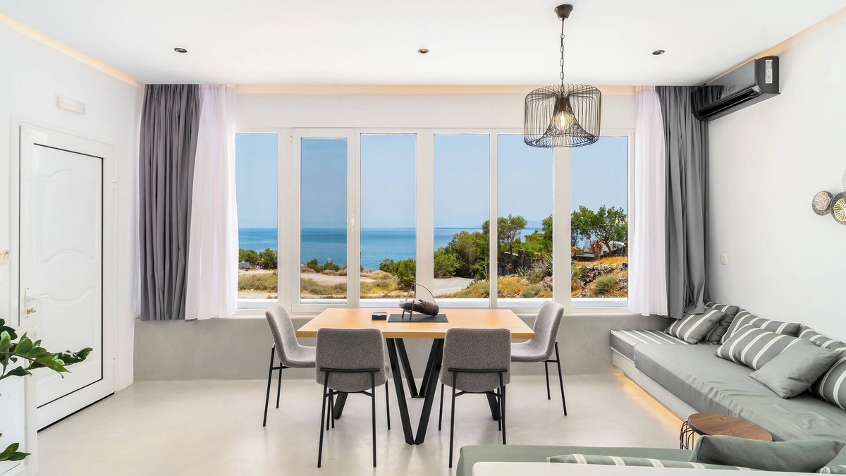 Episkopi Gonias Villa | Kamara Sea View Villa & Jacuzzi