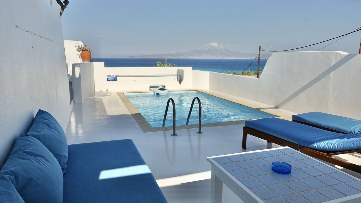 Naxos Villa | Kamari Villa-A1-with private pool