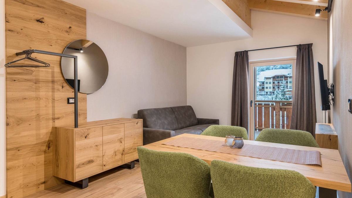Campitello di Fassa Apartment | Kamerloy Apartments - G with Mountain View, Wi-Fi, Balcony and Garden
