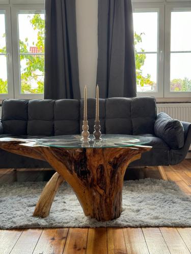 Trebbin Apartment | Kaminzimmer