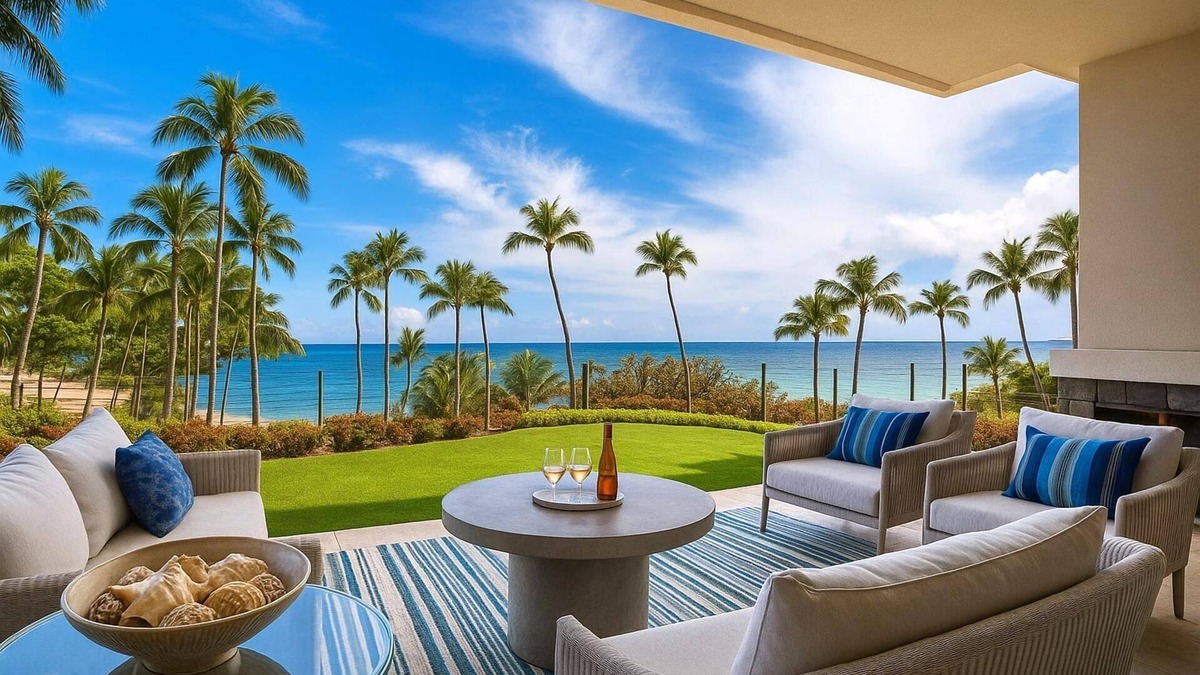 Montage Kapalua Bay Condo | KBM Resorts | FREE CAR | Oceanfront Anuenue At Montage Kapalua Bay 3-Bedroom Condo with Daily Housekeeping, Spa! MON-1205