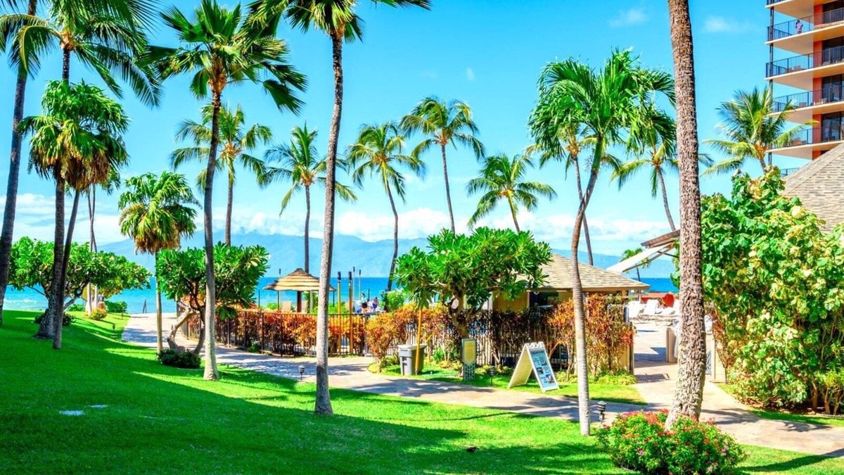 Honokowai Condo | KBM Resorts | FREE CAR | Kaanapali Shores | Ground Floor, 2-Bedroom Condo - Steps to Pool and Beach! KS-155