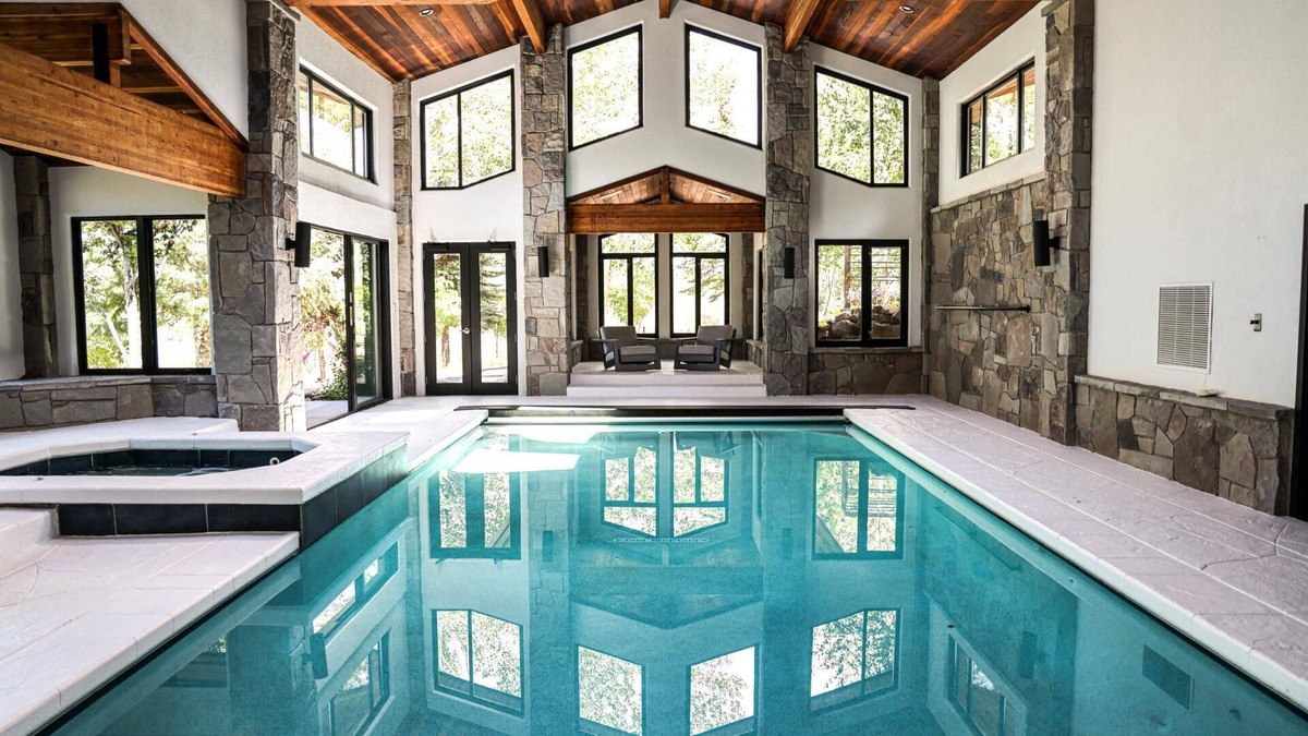 Park City House | KBM Resorts | Private Home Estate | Indoor Pool, Theater, Pool Table, Shuffle Board, Workout room! PAS-2680
