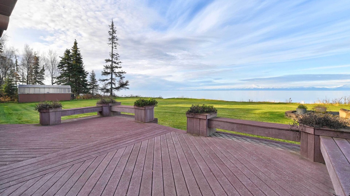 Salamatof House | Kenai Vacation Rental w/Volcano Views & Decks!