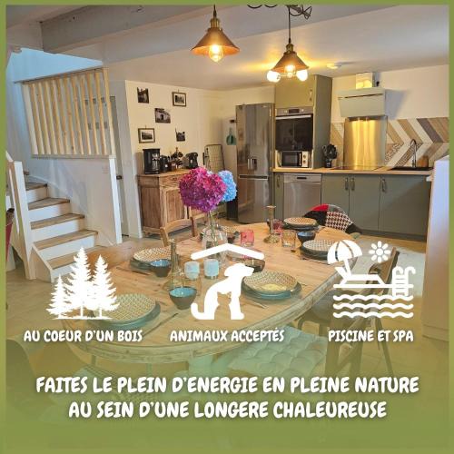 Ploerdut House | Ker Adèle, longère cosy au cœur d'un bois