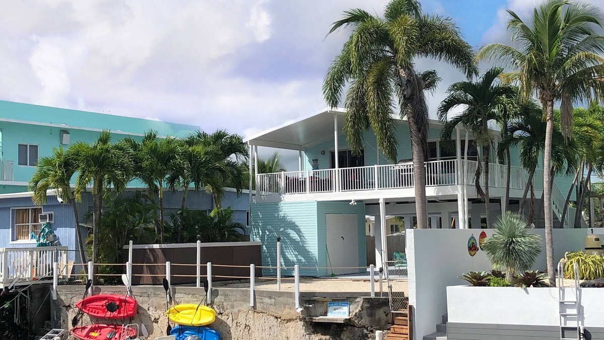 Cross Key Waterways House | Key Breeze Waterfront Home- Water View with Therapy Spa