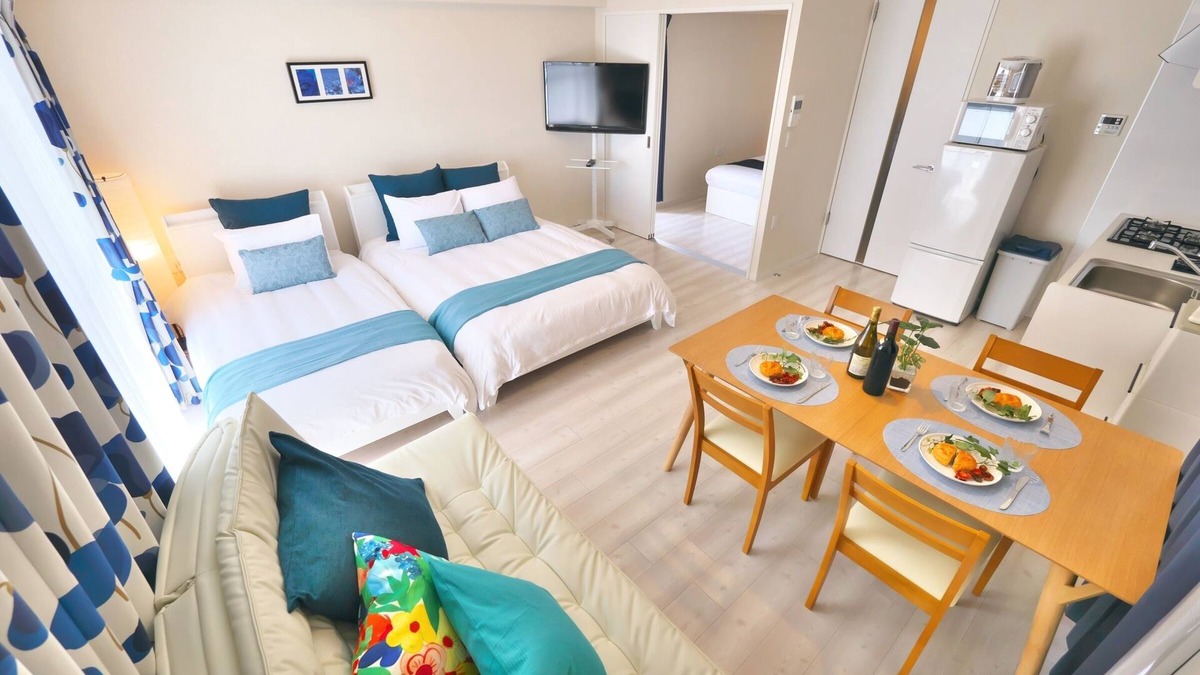 Chikusa Ward Apartment | Kicon Hotels Fuchsia