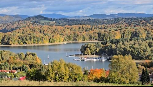 Polanczyk House | ,KICZARA"Domki ogrzewane punkt widokowy Jezioro Solińskie w Polańczyku 601-806-454