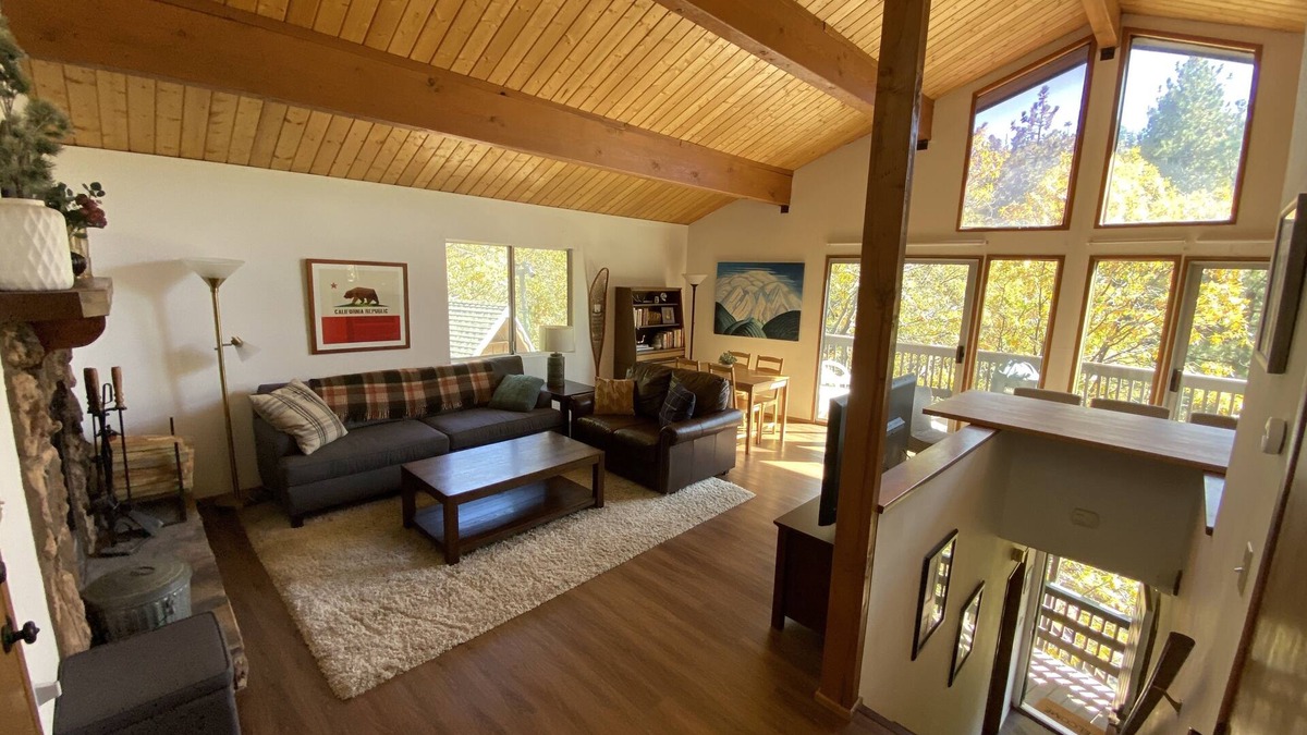 Green Valley Lake Cabin | Kid-friendly, modern, and full of personality and 1 minute walk to the lake