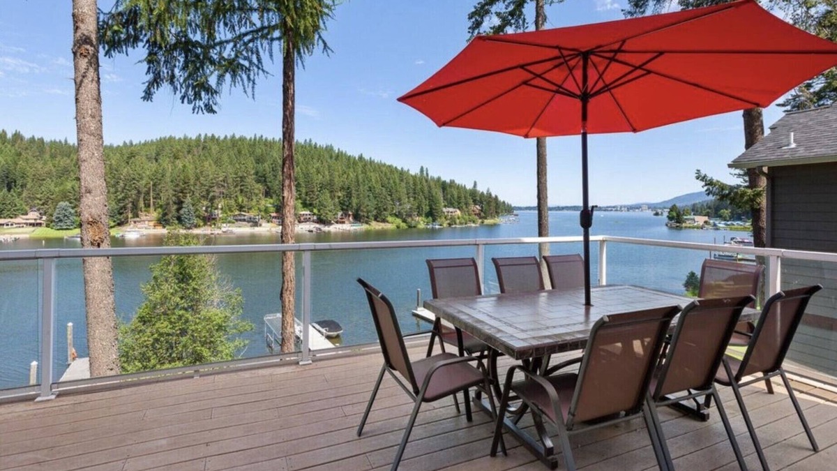 Coeur d'Alene House | Kidd Island (CDA) Lakefront Beauty-Amazing views!