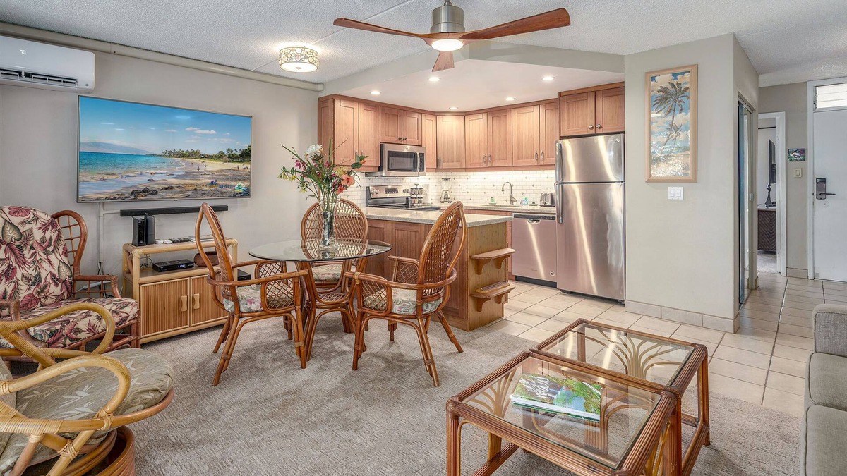 Wailea Condo | Kihei Kai Nani 238 - Garden View 1 Bedroom, Split AC, Steps to Kamaole II Beach!