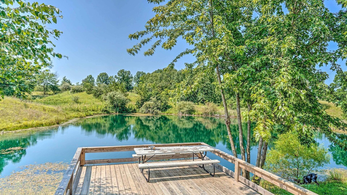 Rucker Apartment | 'Kimberly's Hope' Clark Apt on Farm w/Pool Access