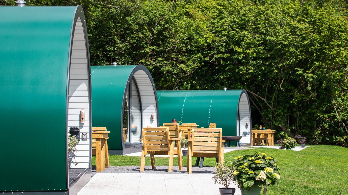Downpatrick Hotel | Kinelarty Luxury Glamping Pods