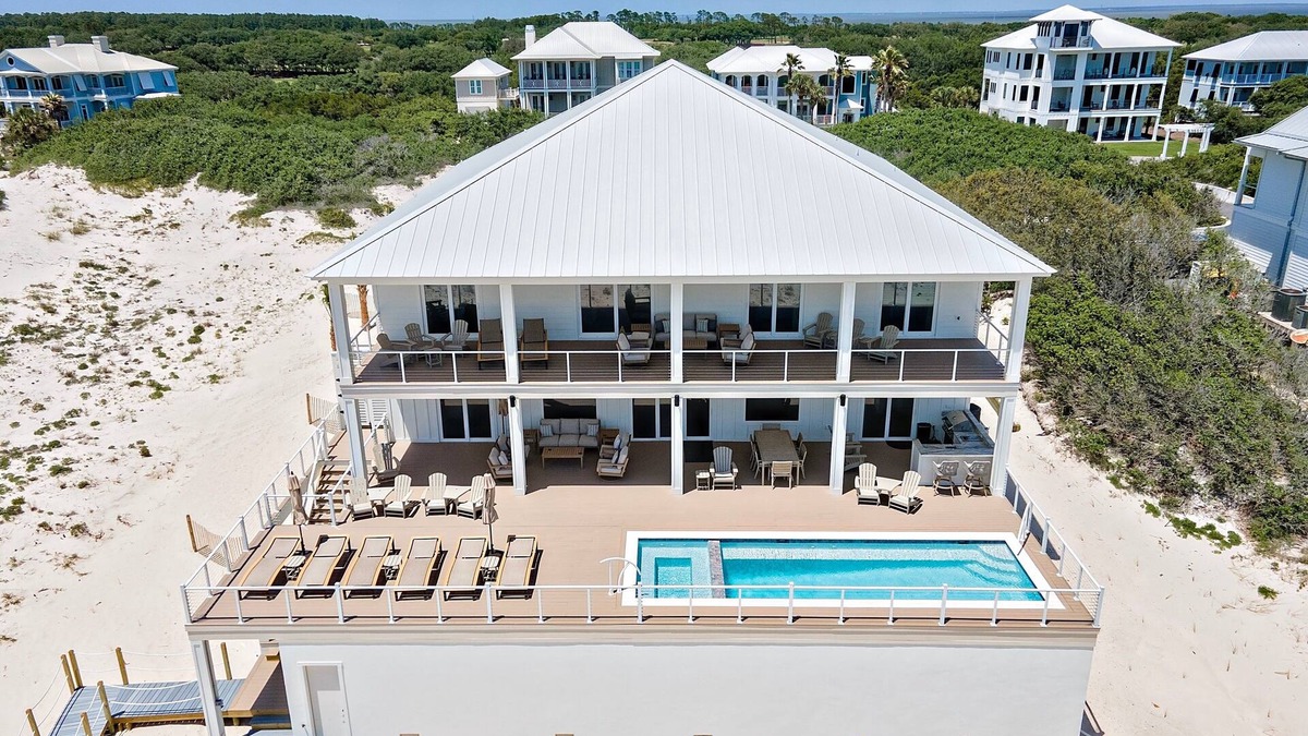 Fort Morgan House | Kiva La Vida Beach House Private Pool Luxury New construction by Prickett Properties