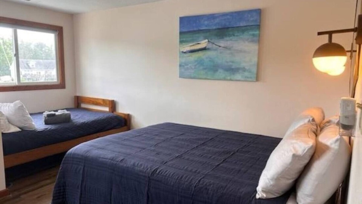 Coinjock Apartment | Knot Four- Balcony View of ICW- Dog Friendly!