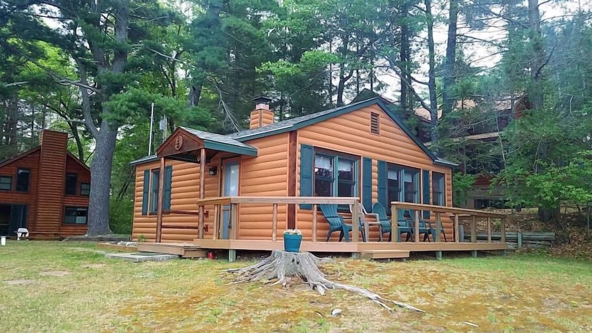 Minocqua House | Knotty Pine: Norway - On Lake Minocqua