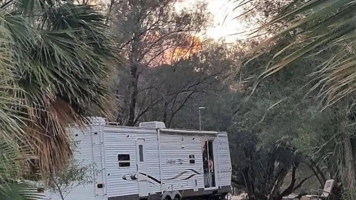 Newberry Springs House | Koi Pond Trailer
