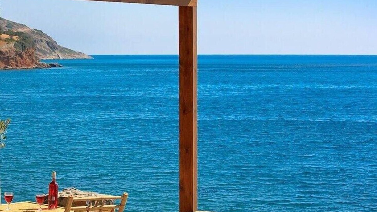 Elounda Cottage | KOLOKITHA: Spacy 1 Studio Plaka Beach Cottage