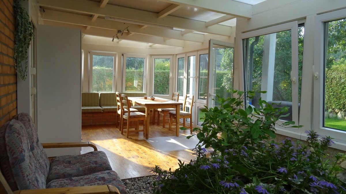 Langstedt Apartment | Kommod Stuv: Apartment for 2 persons with conservatory and sauna - Kommod Stuv