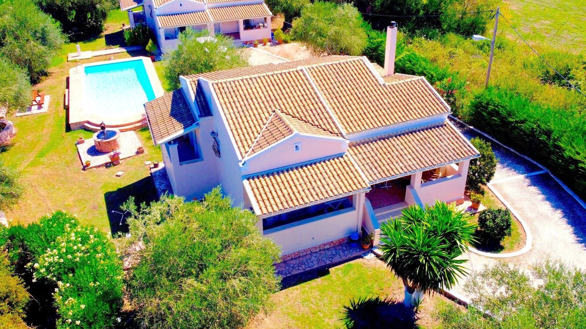 Roda Villa | Kostas Beach Estate with private pool