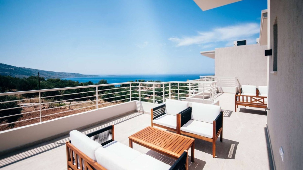 Igoumenitsa Villa | Kynthia - Luxury Villa for 8 people with panorama view and private pool