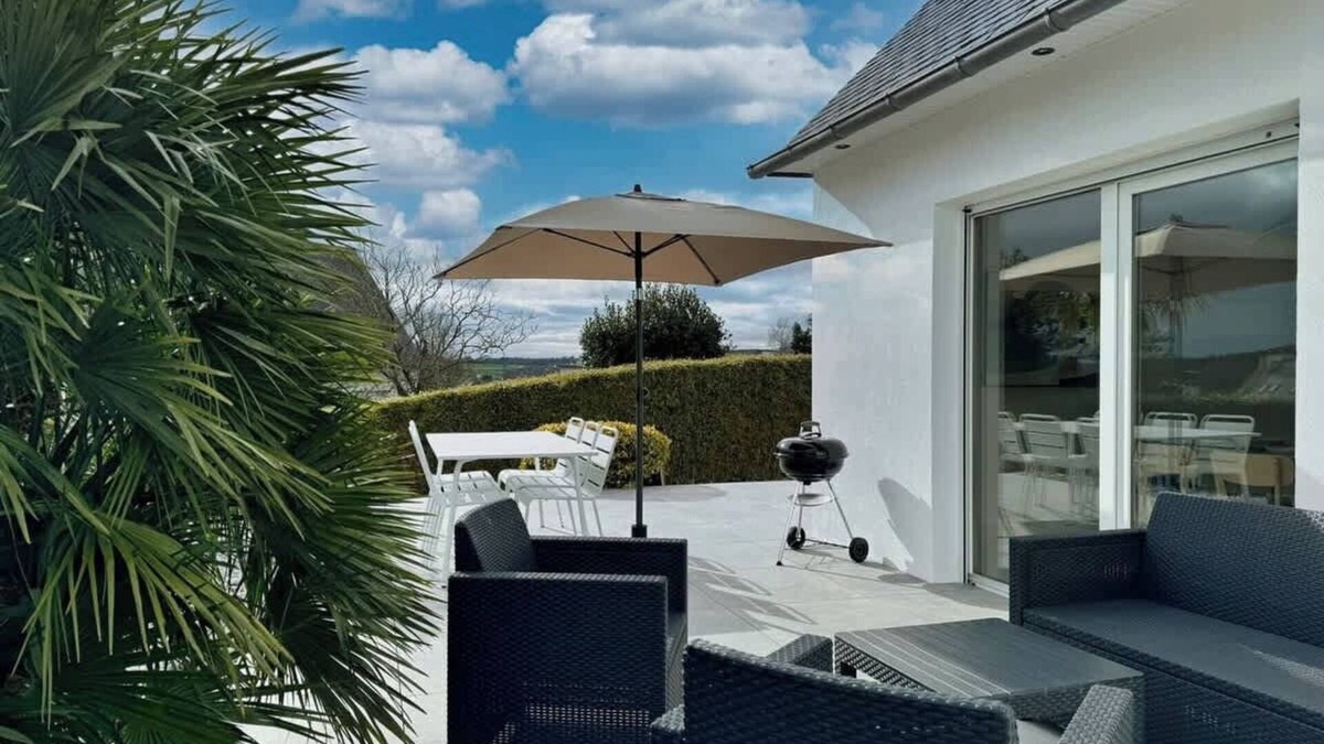 Plouezoch House | L’île Blanche, Spacious house, 8 people - Dourduff