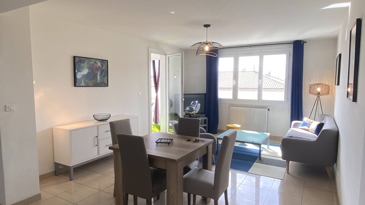 Beziers Apartment | L'albertini Appartement Élégant Avec Terrasseparking Gratuit