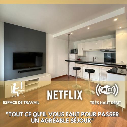 Garches Apartment | L'ATHOS - Appartement équipé - Entre Paris et Versailles - Haut débit