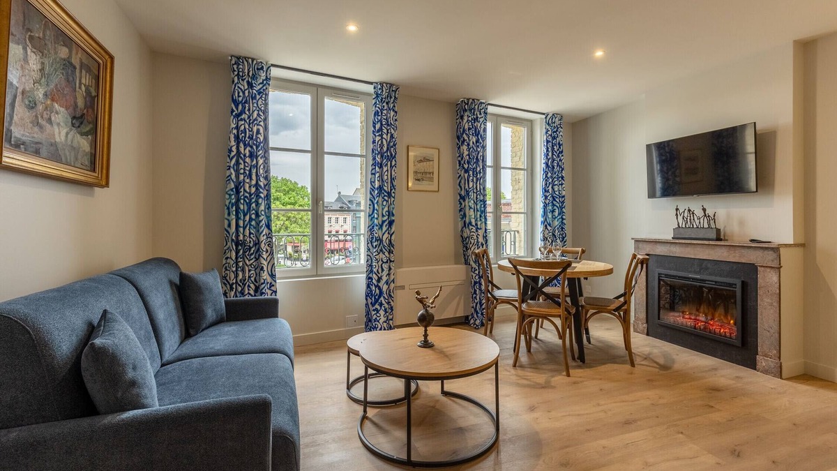 Honfleur Apartment | L'Escale du Vieux Port - 1st floor - Airco