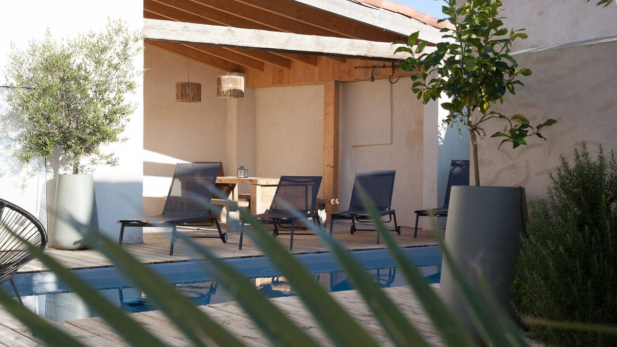 Dolus-d'Oleron House | L'Hirondelle et l'Instant, piscine privée