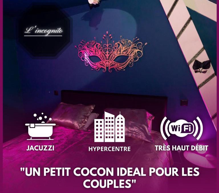 Saumur Apartment | L'incognito - Romantisme - Vin - Jacuzzi