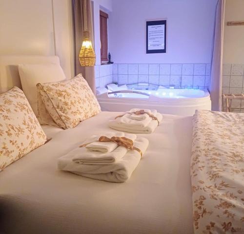 Theize House | L'instant Beaujolais 2 ou 4 personnes Logis cosy balnéo vue jardin