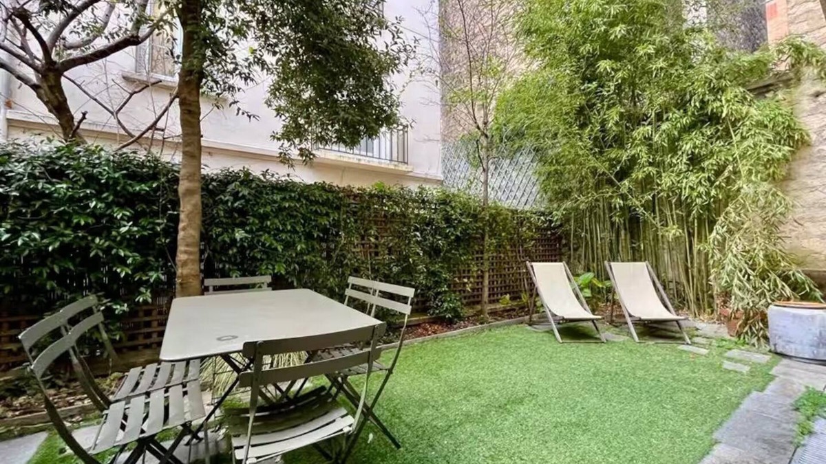 15th Arrondissement Apartment | "La Belle Époque: A Glamorous 1930s Art Deco Mansion with garden &Summer Lounge"