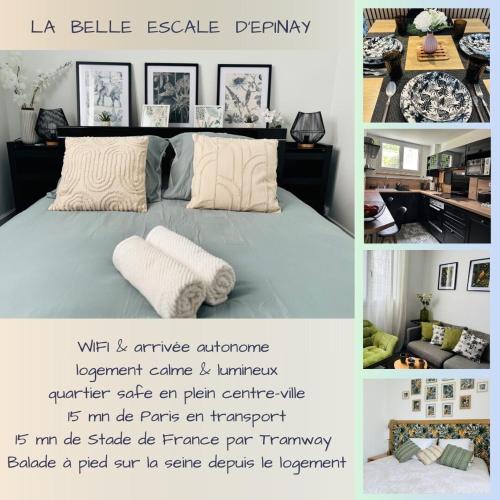 Epinay-sur-Seine Apartment | La Belle Escale d'Epinay aux portes de Paris