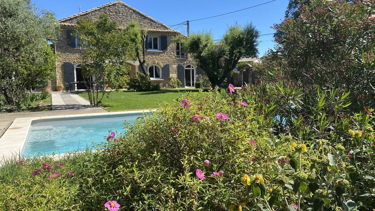 Suze-la-Rousse Other | La Bergerie de Suze: Charming residence, heated swimming pool and fenced garden