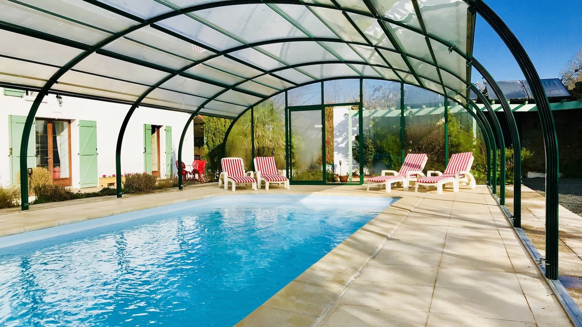 La Chapelle-Saint-Etienne House | La BlatièreGITES with pool,sauna & gym-games room. Rural setting close to it all