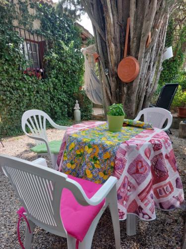Ongles House | La Campagne de Lili - Chambre et Cuisine sur Terrasse privée